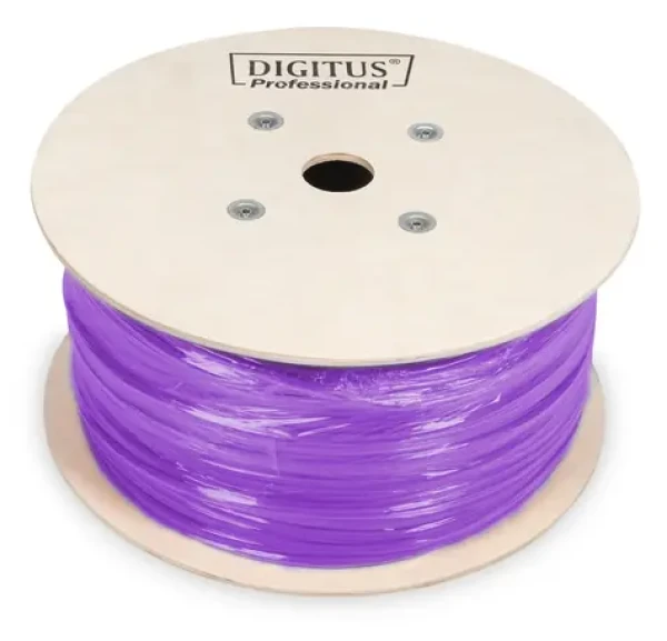 Digitus Cat6 fialová / Inštalačný kábel / F/UTP / 305 m / AWG 23/1 / LSZH (DK-1623-VH-305)