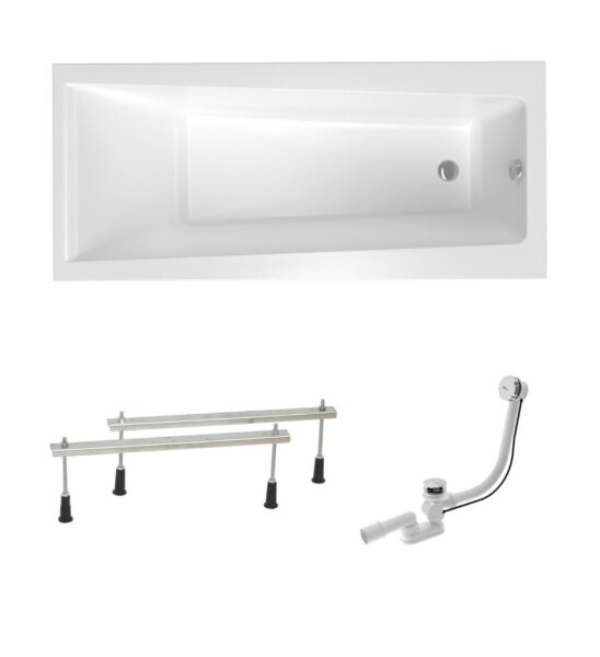 Obdĺžniková vaňa Laguna Idea Plus 170x75 cm akrylát ľavá aj pravá SIKOID1700AN SIKOID1700AN