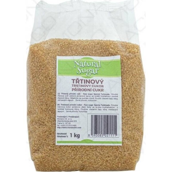 Cukor trstinový 1 kg - Monaco - Monaco