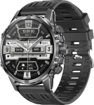 Blitzwolf BW-AT6 PLUS čierna / Chytré hodinky / 1.75 "/ BT 5.3 / IP67 / Android iOS (BW-AT6 plus)