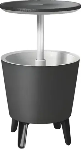 Keter Cool Bar antracitová/biela / Záhradný stôl (230901)