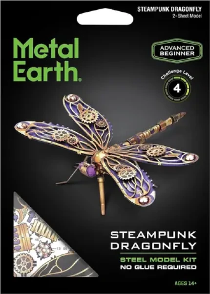 Metal Earth 3D puzzle Steampunková vážka