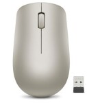 Lenovo 530 béžová / Bezdrôtová myš / 1200 DPI / 2.4GHz Nano USB dongle / 1x AA (GY50Z18988)