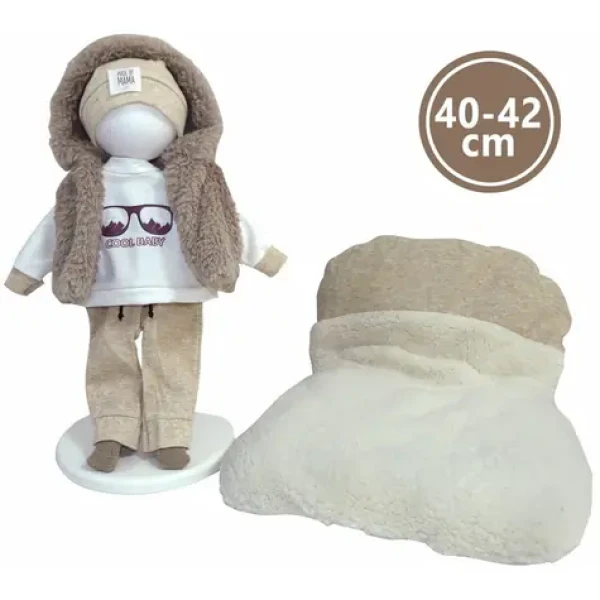 Llorens M738-99 oblečok pre bábiku bábätko NEW BORN veľkosti 40-42 cm