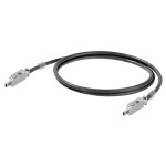 Weidmüller 3123990010 Ethernetový kábel čierna 1 ks; 3123990010
