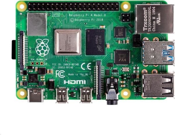 Raspberry Pi 4 model B CPU 1.5GHz RAM 4GB