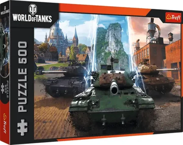 Trefl Puzzle WORLD of Tanks: Čas na akciu