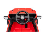 Mamido Elektrické autíčko Jeep Rubicon 24 V 2x200 W červené