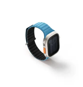 UNIQ Revix Evo Reversible Magnetic remienok pre Apple Watch 49 45 44 42 mm - PACIFIC (modrá čierna) (8886463688236)