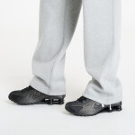 Mikina Nike Solo Swoosh Men's Fleece Open-Hem Pants Dk Grey Heather/ Lt Smoke Grey/ White XS