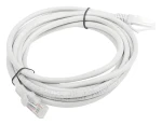 Lanberg UTP CAT6 3M šedá / Patch kábel / RJ45-RJ45 / Fluke Passed (PCU6-10CC-0300-S)