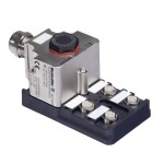 Weidmüller SAI-04D-VPHP-5A-M12O-OL2-EX rozdeľovač a adaptér pre senzory - aktory, 2943800000, piny: 5, 1 ks; 2943800000