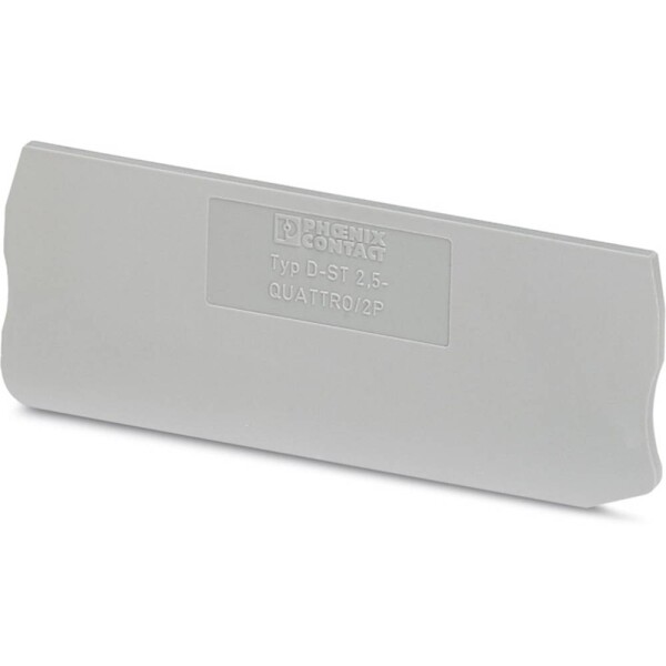 End cover D-ST 2,5-QUATTRO/ 2P 3040083 Phoenix Contact; 3040083
