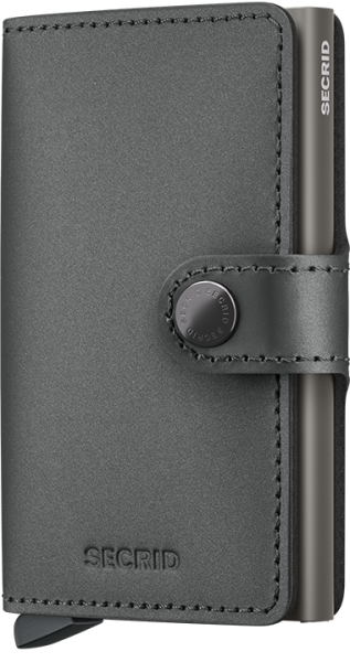 Mini peňaženka Secrid Miniwallet Matte Satin Steel