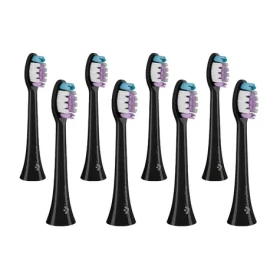 TrueLife SonicBrush Clean-series heads Sensitive black 8 pack / náhradná hlavica (TLATAC70UVNBACHSEB8)
