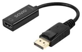 Savio AK-62 / Redukcia / DisplayPort na HDMI / 4K / 0,2 m (AK-62)