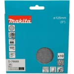 Makita D-78689 / brúsny papier / 125 mm / A240 / 10 ks (D-78689)