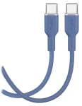 Puro Ice Blue / Dátový kábel / USB-C - USB-C / 25 W / 1,5 m