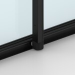 Sprchová zástena SAT Walk-In so stieracou lištou 110 cm SATWISL110C SATWISL110C