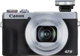 Canon PowerShot G7X Mark III strieborná / Kompaktný fotoaparát / 4,2x zoom / 3" dotykový LCD / 4K / Wi-Fi / Bluetooth (3638C002AA)