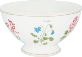 GREEN GATE Porcelánová miska Agnes White 400 ml