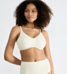 Sloggi GO Daily Cotton - mäkká organická podprsenka pre každodenné pohodlie Sloggi SILK WHITE XL