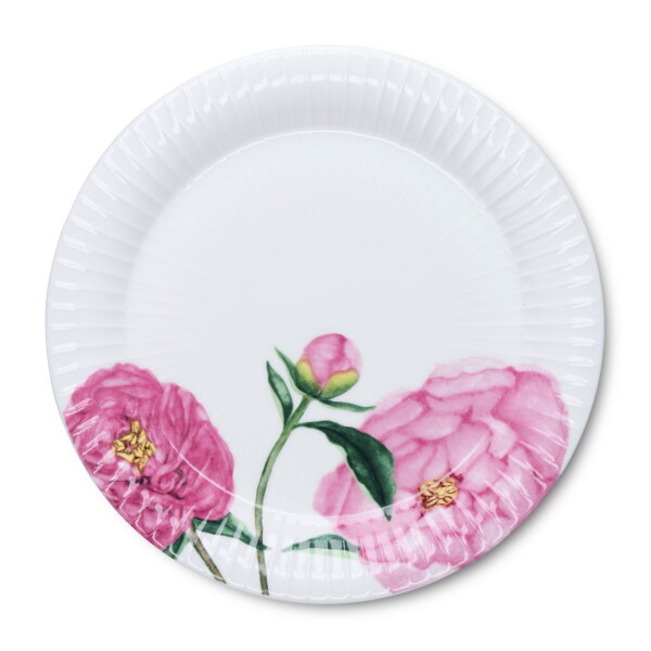 KÄHLER Porcelánový talíř Hammershøi Peonies Ø 22 cm