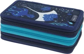 Herlitz Školský peračník trojposchodový Ocean 19 x 11,5 x 7 cm (50043415)