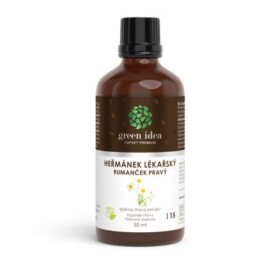 GREEN IDEA Rumanček pravý tinktúra bylinný liehový extrakt kvapky 50 ml