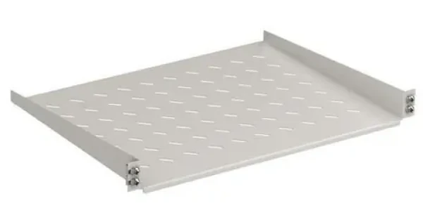 EFB sivá / Polica pre rack / 19" / 1U / pevná / hĺbka 350 mm / nosnosť 6 kg (691667GR.1B)