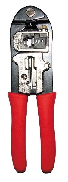 Krimpovací nástroj pre telefónne a sieťové svorky RJ45, Proline
