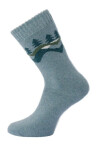 Pánske ponožky WiK 21457 Wool Socks 39-46 zelená