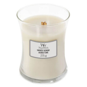 Woodwick Smoked Jasmine 275g - váza stredná / doba horenia: až 65 h (92038E)