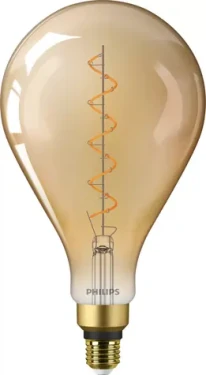 Philips Vintage LED žiarovka E27 A160 gold / LED žiarovka / 4,5 W / 300lm / 1800K / nestmievateľná (SKL000404964)