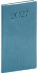 NOTIQUE Biella 2027 modrý / Vreckový diár / 9 x 15,5 cm
