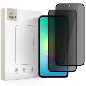 Tech-Protect Glass SPY+ čierna / Privátne tvrdené sklo / Samsung Galaxy A27 5G / 2 ks