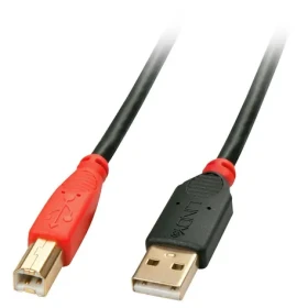 Lindy USB 2.0 Active Extension 10m čierna / Aktívny predlžovač USB / USB-A - USB-B / 480 Mbit/s (42761)