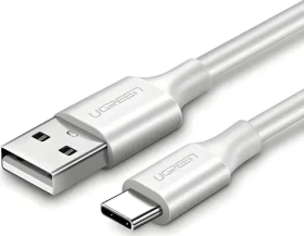 Ugreen 60123 USB-A - USB-C biela / Kábel / 2 m / Rýchlonabíjanie (60123)