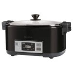 Sencor SPR 5508BK čierna / Pomalý hrniec / 6L / Digitálny displej (8590669308880)