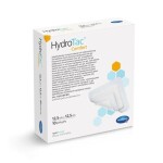 HYDROTAC Krytie na rany penové hydropolymérové impregnované gélom, 12,5 x 12,5 cm 10 ks
