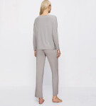 TIMELESS SENSUALITY - Mäkký modalový pyžamový set s čipkou Triumph Silent Grey 42