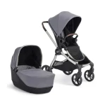 BabyJogger CITY SIGHTS 4WM AKCIOVÁ set 2v1 (kočík + korba) vr. madlá DARK SLATE (BJ2171440SET)