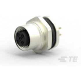 TE Connectivity zabudovateľný zástrčkový konektor pre senzory - aktory, T4141012051-000, piny: 5, 1 ks; T4141012051-000