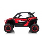 Mamido Mamido Elektrické autíčko Buggy UTV KCK 4x4 červené 24V | 800W | 50 kg | EVA | LED | 2,4 Ghz | ECO koža