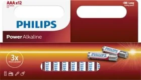 Philips batéria AAA Power Alkaline - 12ks (LR03P12W/10)