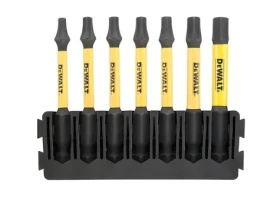 DeWalt sada predĺžených bitov T 7 ks / Sada bitov / 57 mm / T15, T20, T25, T30, T40 (DT70825)