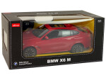 RASTAR Auto na diaľkové ovládanie R/C BMW X6 M Rastar 1:14 červené