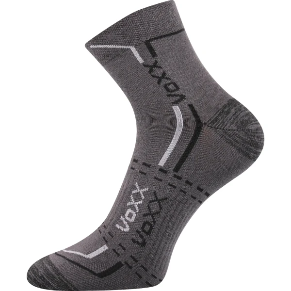 VOXX ponožky Franz 03 tmavo šedé 3 páry 39-42 113604