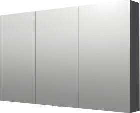 Zrkadlová skrinka Naturel 120x72 cm lamino šedostrieborná GALCA1120 GALCA1120