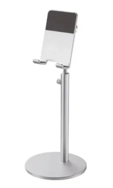 Neomounts DS10-200SL1 strieborná / držiak na mobilné telefóny do 7" / Náklon 180 ° / Hmotnosť 300g (DS10-200SL1)